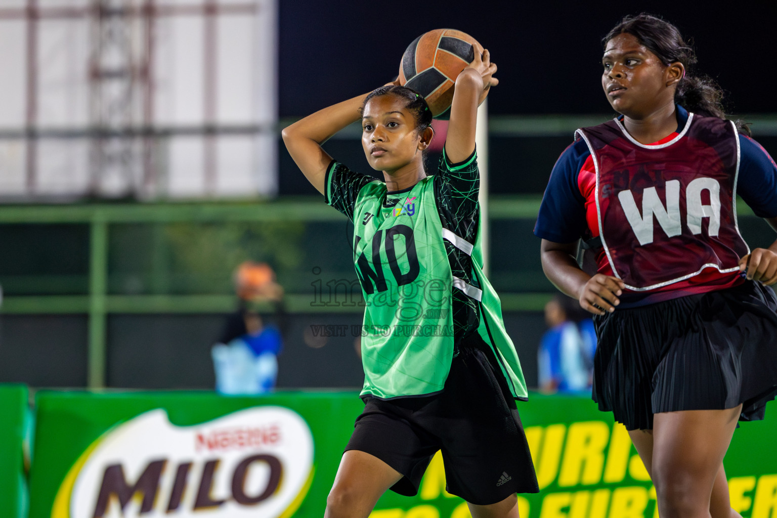 Day 2 of MILO 3x3 Netball Challenge 2024 was held in Ekuveni Netball Court at Male', Maldives on Friday, 15th March 2024.
Photos: Mohamed Mahfooz Moosa / images.mv