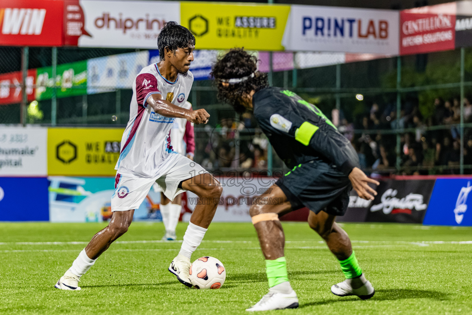 Kulhivaru Vuzara Club vs RRC in Kings Cup of Club Maldives Cup 2025 held in Rehendi Futsal Ground, Hulhumale', Maldives on Monday, 1st September 2025. Photos: Areef, Yasna / images.mv