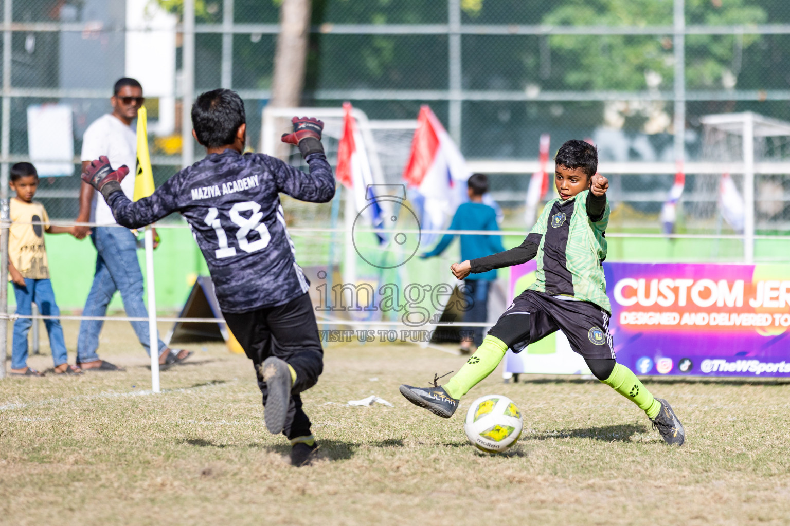 Day 2 of Kids7s Weekend 2025 was held on Friday, 23rd August 2025 in  Henveyru Stadium, Male', Maldives. 
Photos: Hassan Simah / images.mv