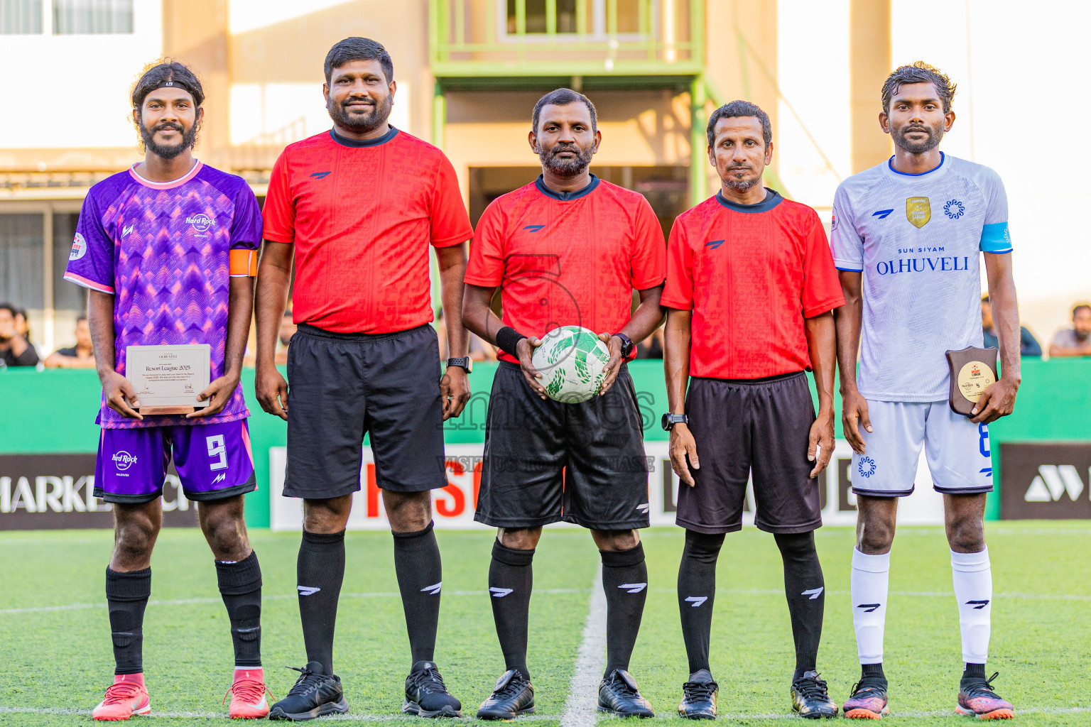 Hard Rock Hotel vs Sun Siyam Olhuveli in Resort League 2025 (South Male Zone) day 7 was held on Saturday, 4th October 2025 in Crossroads's Maldives, Photos: Areef Adam / images.mv