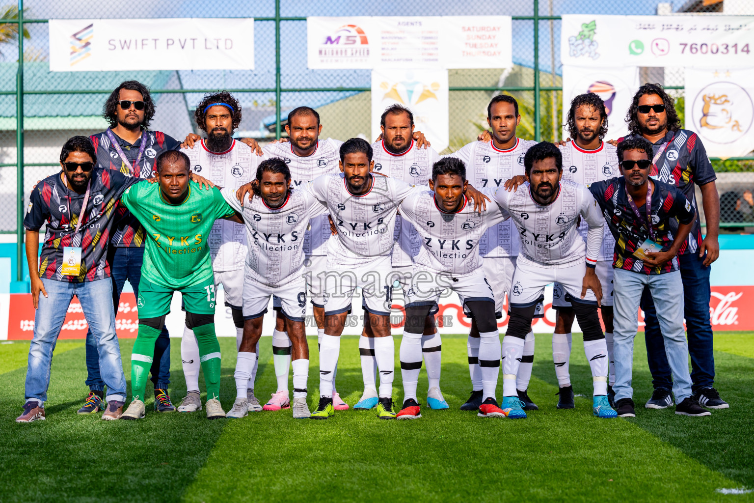 Kovigoani vs Dee Ess Kay in Day 2 of Laamehi Dhiggaru Ekuveri Futsal Challenge 2024 was held on Saturday, 27th July 2024, at Dhiggaru Futsal Ground, Dhiggaru, Maldives Photos: Nausham Waheed / images.mv