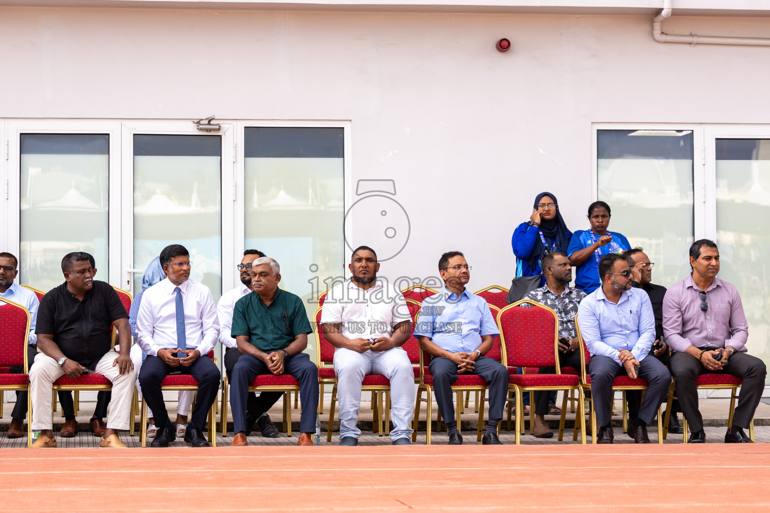 Day 6 of MWSC Interschool Athletics Championships 2024 held in Hulhumale Running Track, Hulhumale, Maldives on Thursday, 14th November 2024. Photos by: Ismail Thoriq / Images.mv