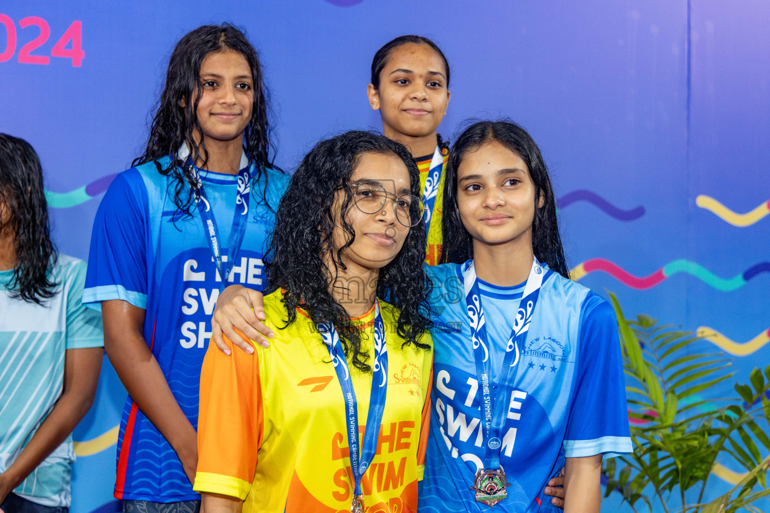 Day 5 of National Swimming Competition 2024 held in Hulhumale', Maldives on Tuesday, 17th December 2024. Photos: Hassan Simah / images.mv