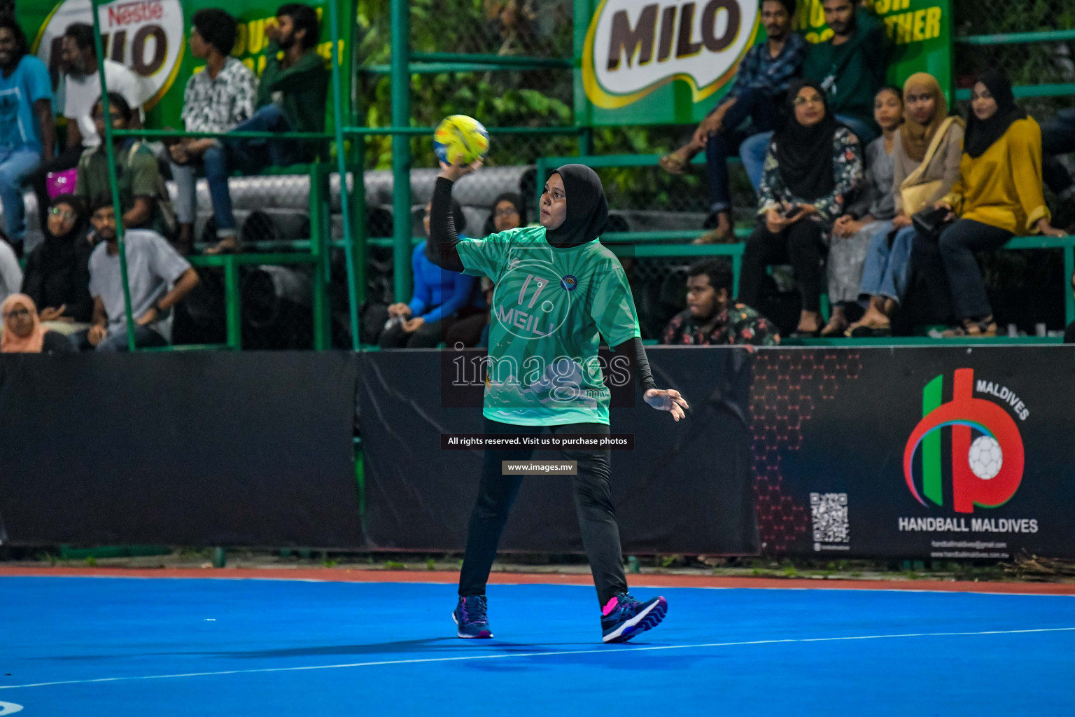 Milo 9th Handball Maldives Championship 2022 Day 1 held in Male', Maldives on 17th October 2022 Photos By: Nausham Waheed /images.mv