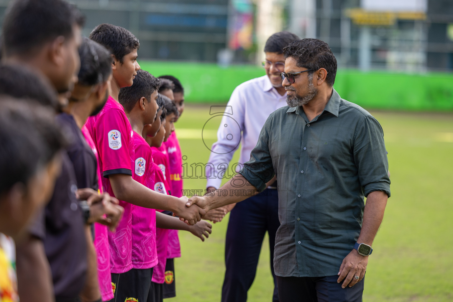 Dhivehi Youth League 2024 - Day 1. Matches held at Henveiru Stadium on 21st November 2024 , Thursday. Photos: Ismail Thoriq/ Images.mv