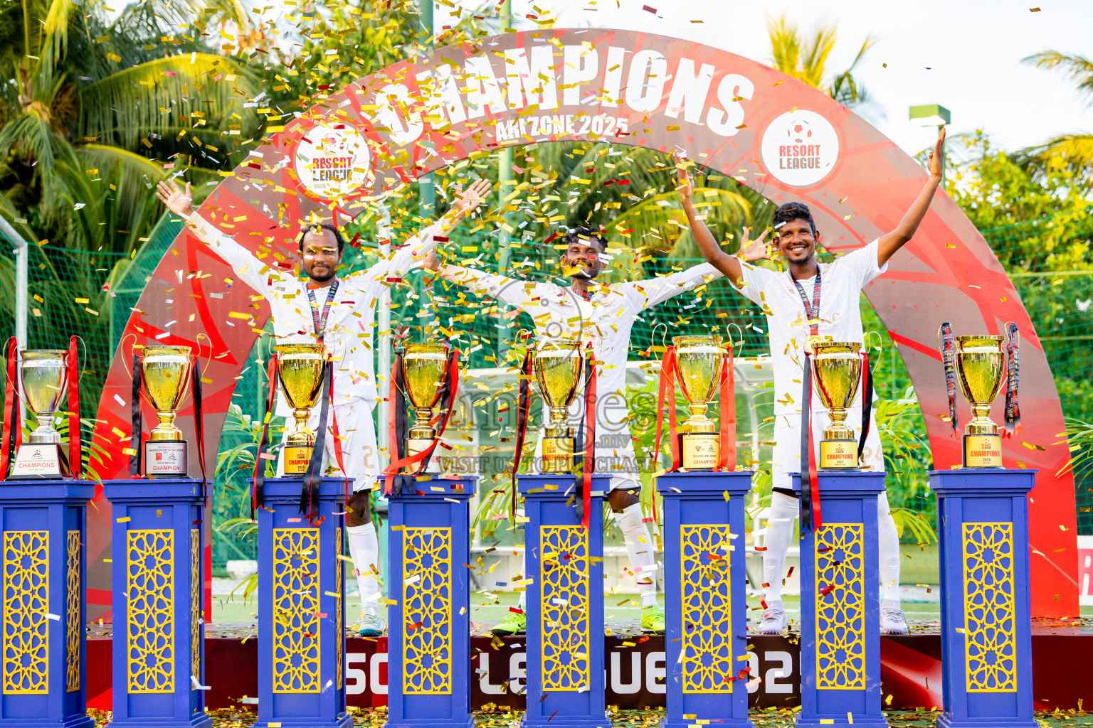 Barcelo vs Conrad in the Final of Resort League 2025 (Ari Zone) was held on Sunday, 28th June 2025 in Conrad Maldives Rangali Island, Alif Dhaalu Atoll, Maldives. Photos: Nausham Waheed / images.mv