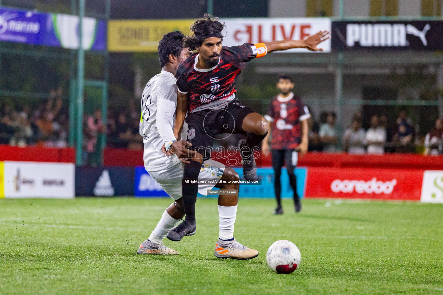 HA. Muraidhoo vs HA. Filladhoo in Day 13 of Golden Futsal Challenge 2023 on 17 February 2023 in Hulhumale, Male, Maldives