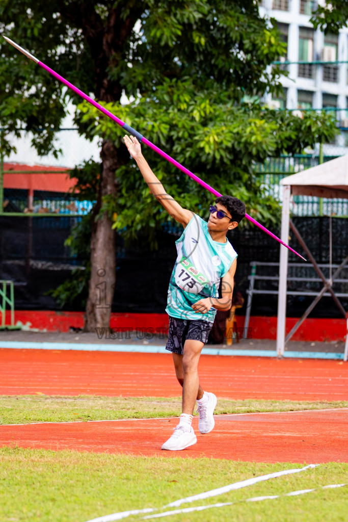 Day 6 of Inter-school Athletics Championship 2025 held in Ekuveni Synthetic Track, Male', Maldives on Sunday, 12th October 2025. Photos by: Nausham Waheed / Images.mv