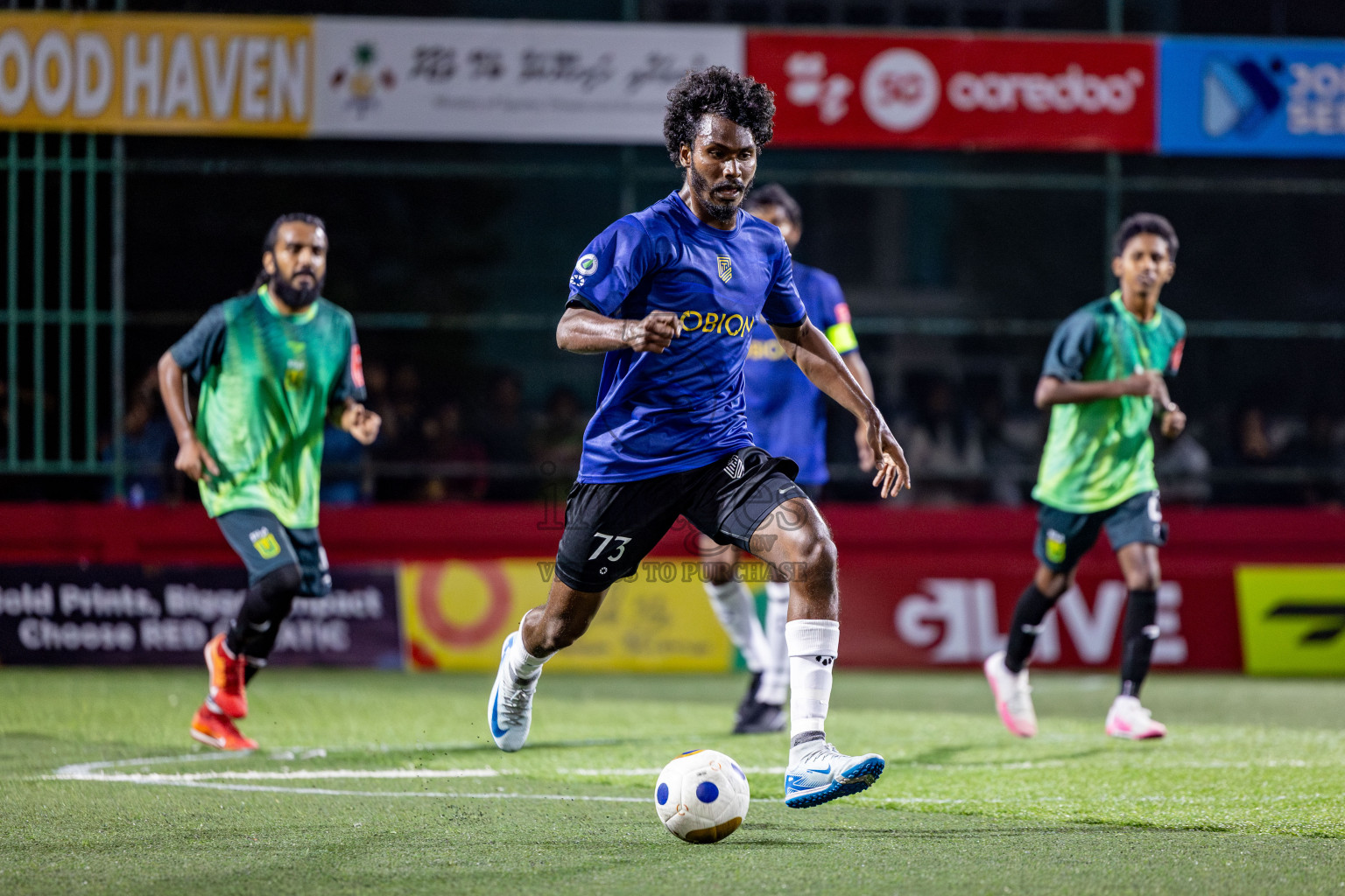 HDH. Vaikaradhoo vs HDH. Naivaadhoo in Day 1 of Golden Futsal Challenge 2025 on Sunday, 5th January 2025, in Hulhumale', Maldives Photos: Nausham Waheed / images.mv