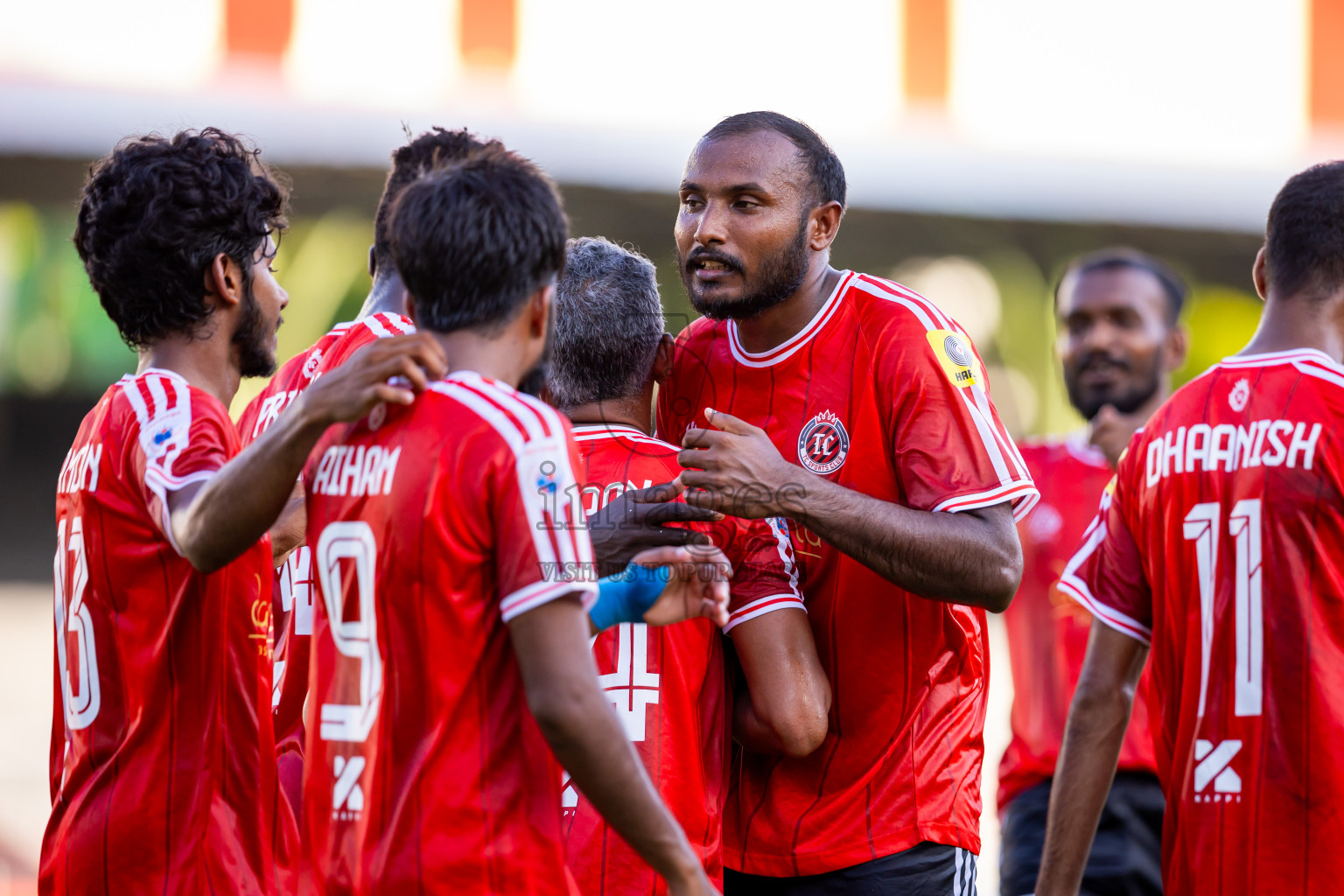 United Victory vs TC Sports Club in Dhivehi Premier League 2025/26 held in National Football Stadium, Male', Maldives on Tuesday, 30th September 2025. Photos: Nausham Waheed / Images.mv