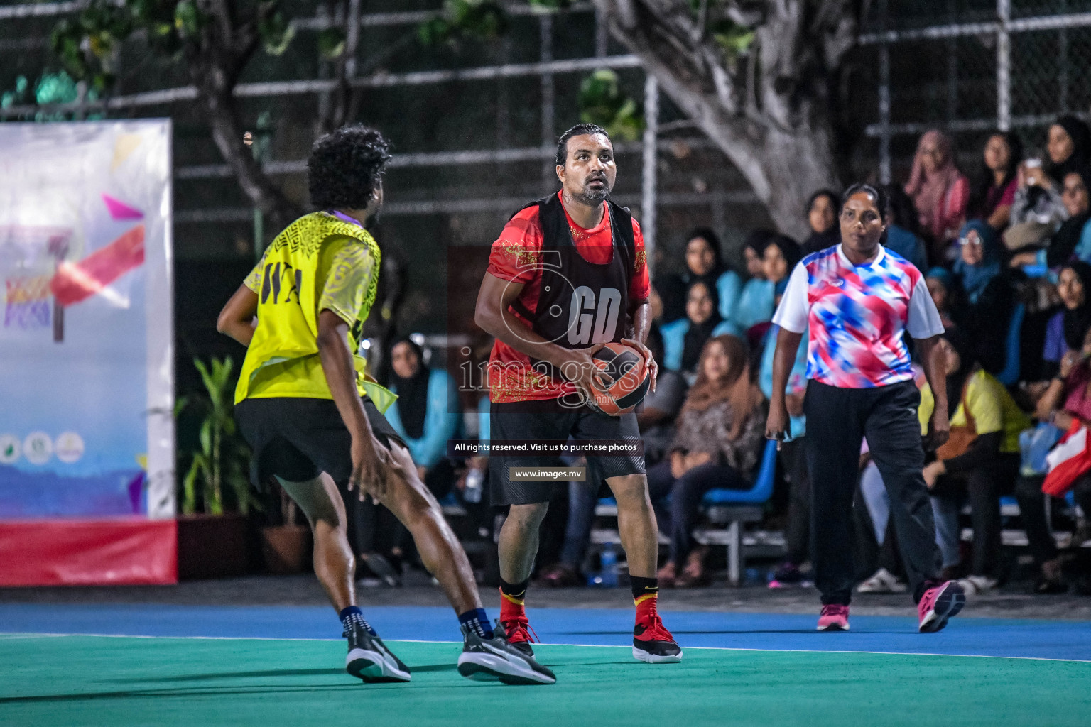 Final of Inter-School Parents Netball Tournament was held in Male', Maldives on 4th December 2022. Photos: Nausham Waheed / images.mv