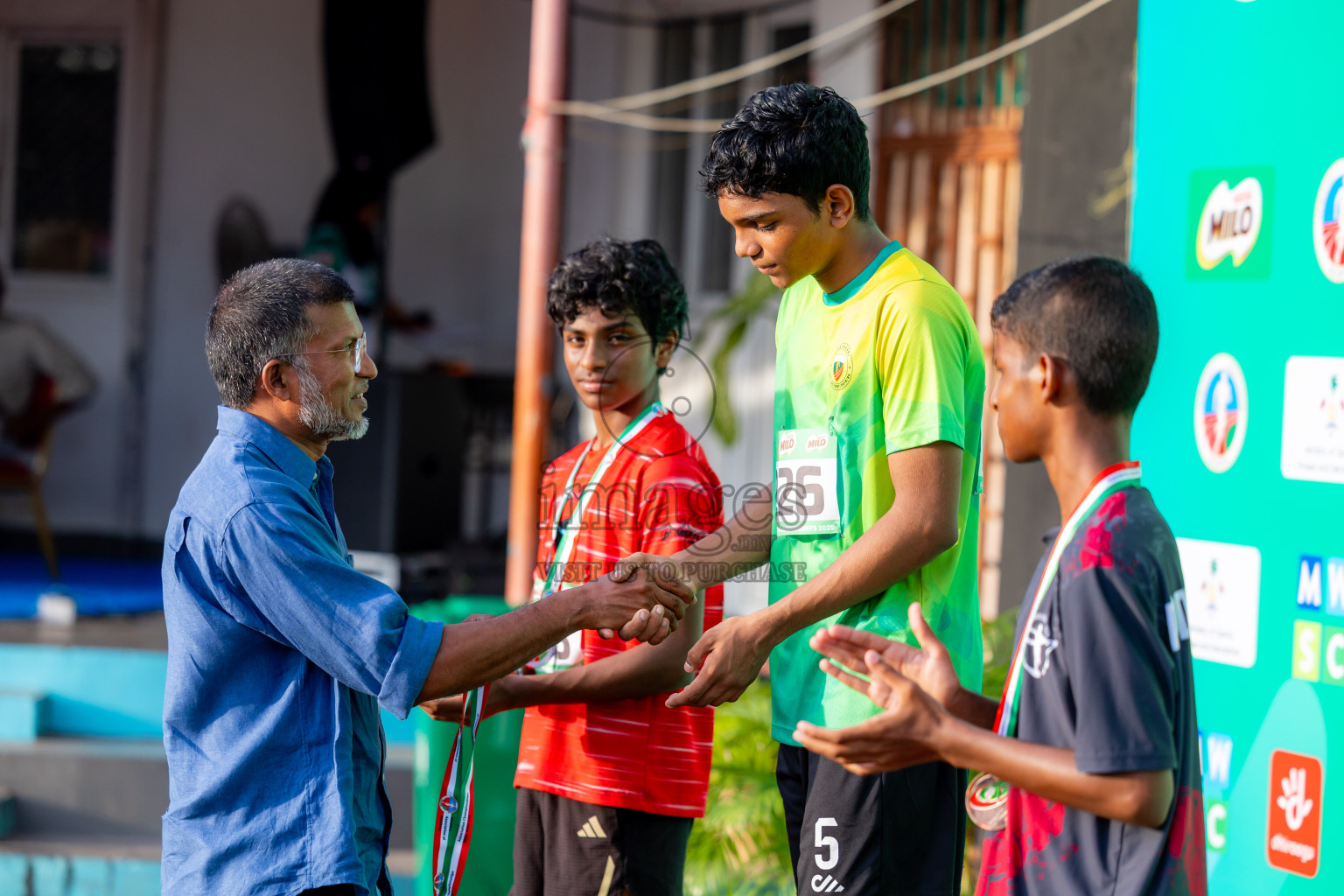Day 3 of 12th Milo Association Championships was held in Ekuveni Track at Male', Maldives on Saturday, 26th April 2025. Photos: Nausham Waheed / images.mv