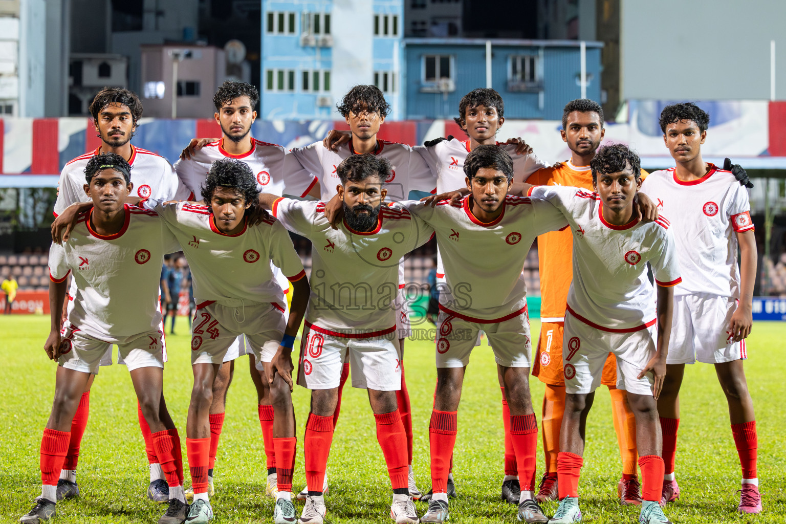 Buru Sports Club vs Super United Sports in Under 19 Youth Championship 2024  was held at National Stadium in Male', Maldives on Sunday, 9th June 2024. Photos: Mohamed Mahfooz Moosa / images.mv