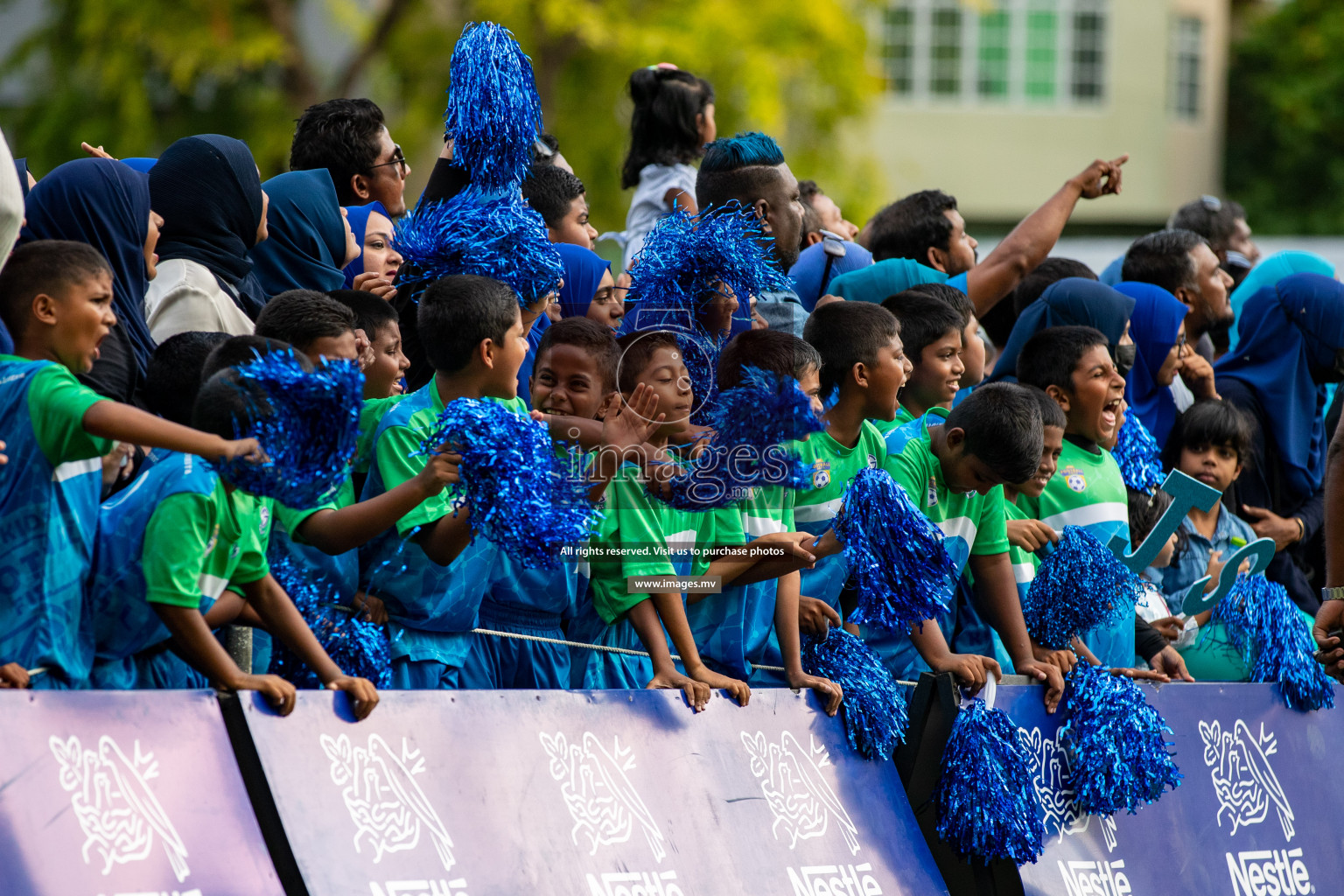 Day 4 of Milo Kids Football Fiesta 2022 was held in Male', Maldives on 22nd October 2022. Photos:Hassan Simah / images.mv