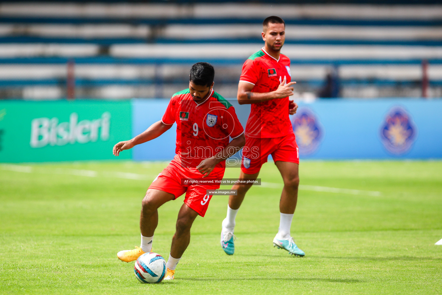 Lebanon vs Bangladesh on match day 2 of SAFF Championship 2023 held in Sree Kanteerava Stadium, Bengaluru, India, on Wednesday, 22st June 2023. Photos: Nausham Waheed / images.mv