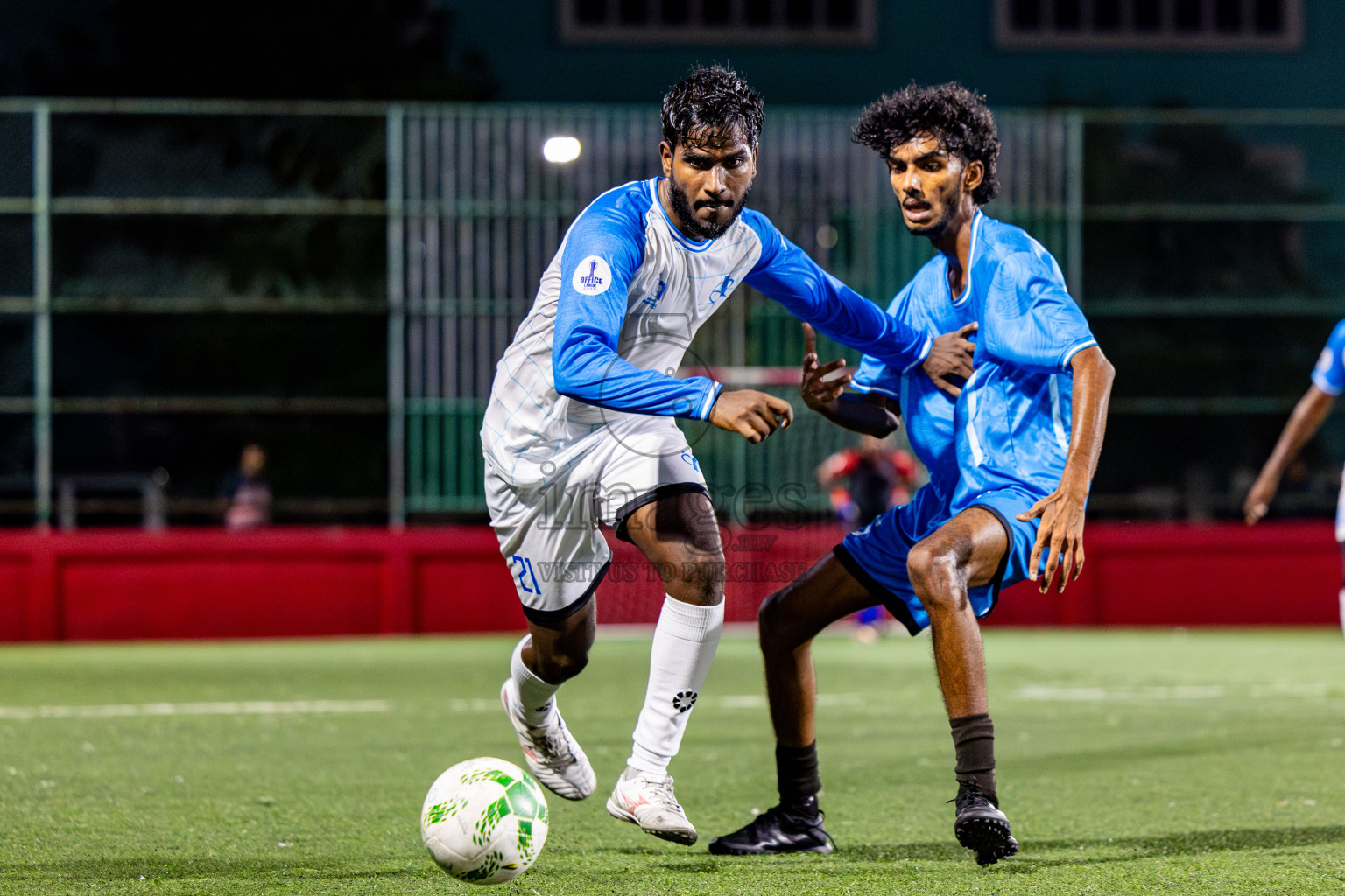 Customs RC vs Club Dhaakhily in Day 5 of Office League 2025 was held on Sunday, 20th April 2025 in Hulhumale', Maldives. Photos: Nausham Waheed  / images.mv