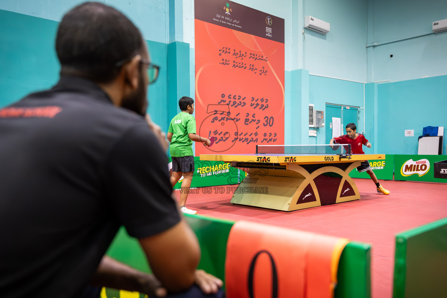 Day 10 of Raajje Junior Table Tennis Championship 2026 was held on Sunday, 26th April 2026 in Male' TT Hall, Male', Maldives. Photos: Ibrahim Niumathulla/ images.mv