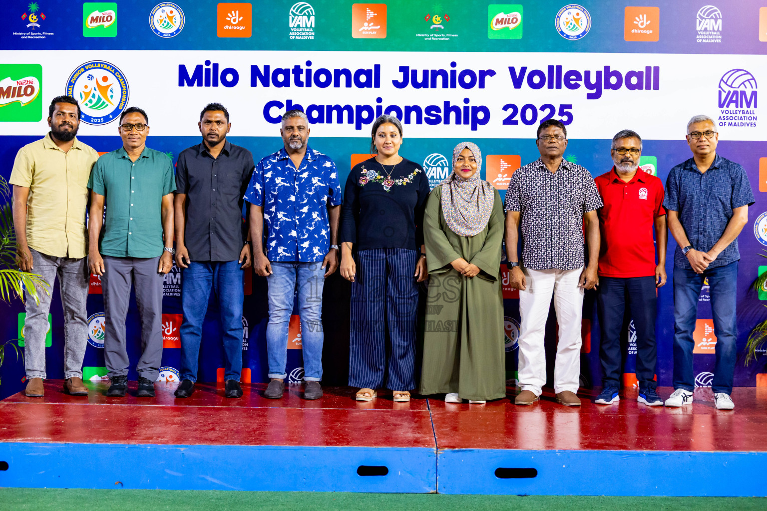 Maathoda Sports Club vs Sports Club City in the Finals of Milo National Junior Volleyball Championship 2025 Men's Division was held on Sunday, 30th November 2025 at Ekuveni Turf Court Male', Maldives. Photos: Nausham Waheed / images.mv