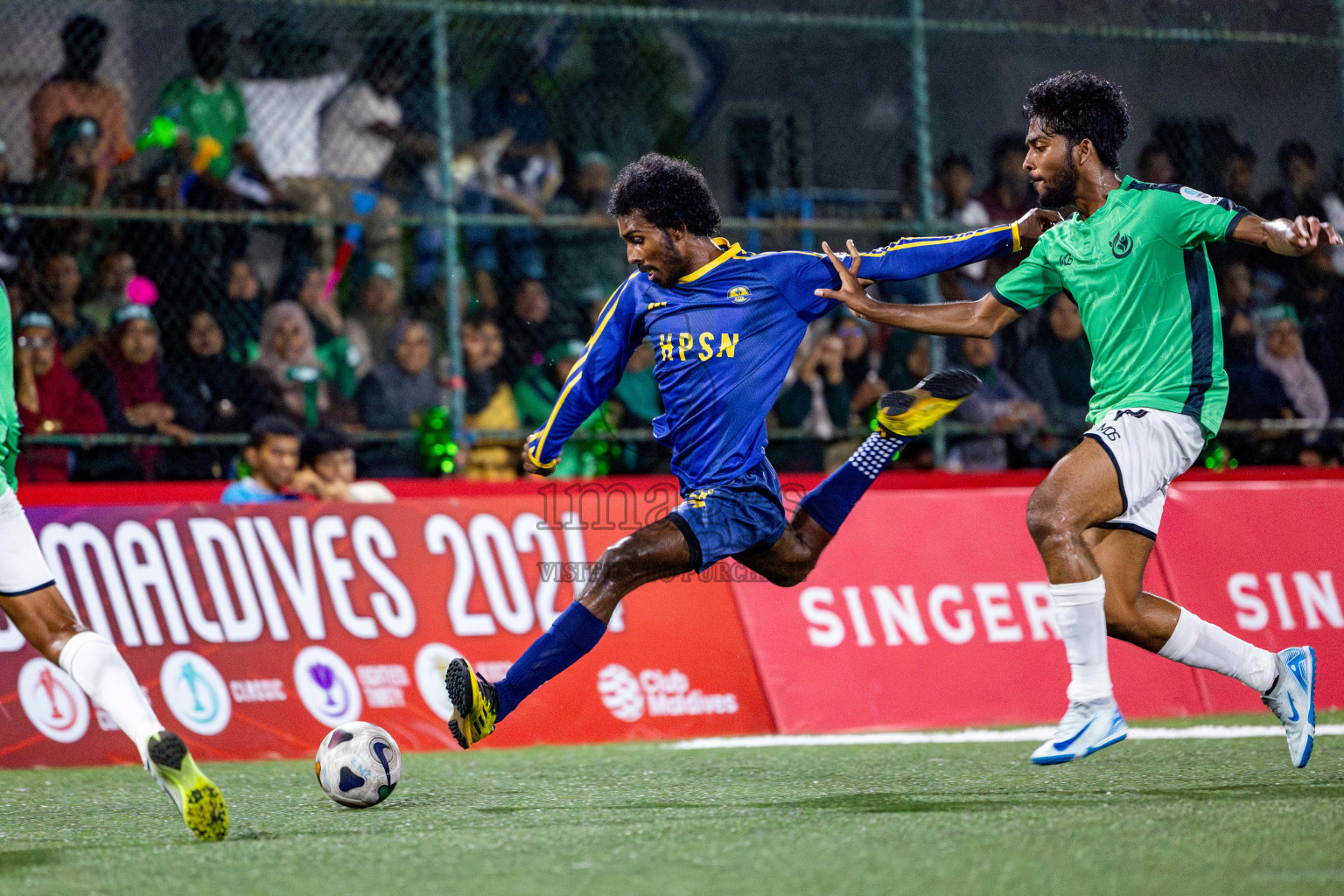 HHRC vs HPSN in Club Maldives Classic 2024 held in Rehendi Futsal Ground, Hulhumale', Maldives on Sunday, 15th September 2024. Photos: Nausham Waheed / images.mv