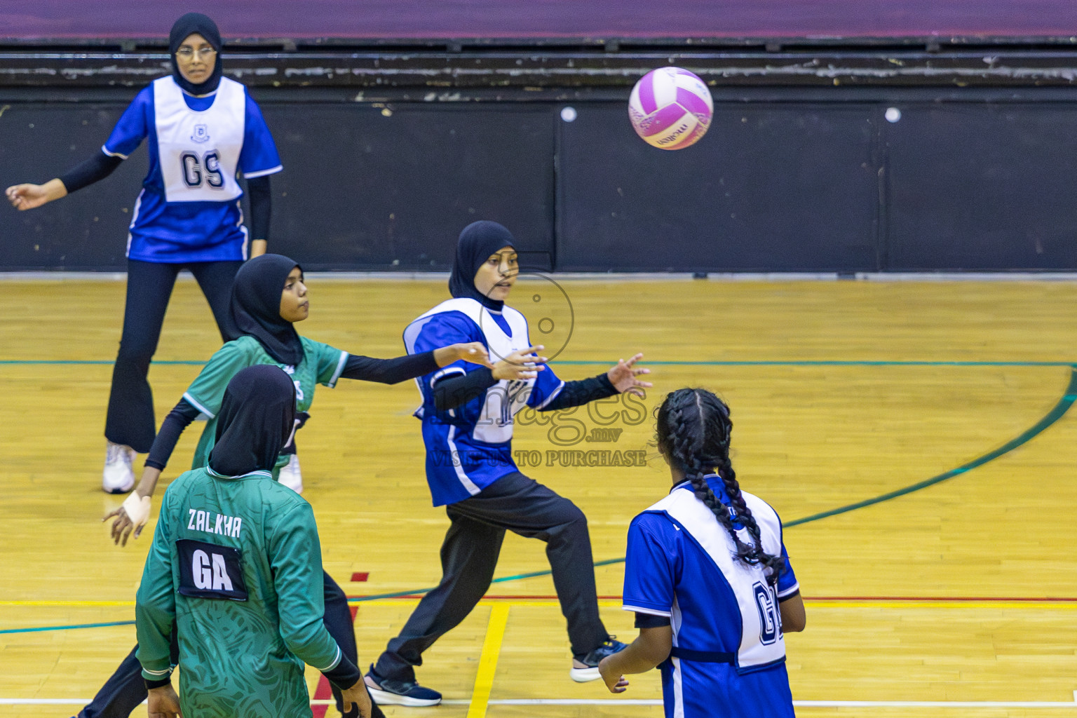Day 14 of 26th Inter-School Netball Tournament 2025 was held in Social Center Indoor Hall on Tuesday, 4th November 2025. Photos: Areef Adam / images.mv