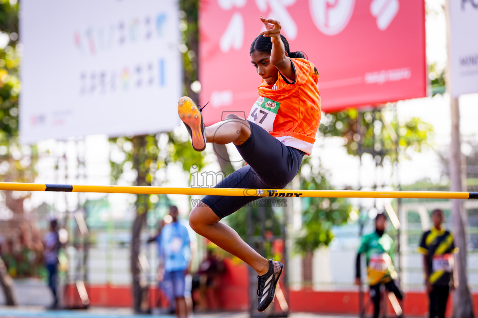 Day 3 of Inter-school Athletics Championship 2025 held in Ekuveni Synthetic Track, Male', Maldives on Wednesday, 08th October 2025. Photos by: Nausham Waheed / Images.mv