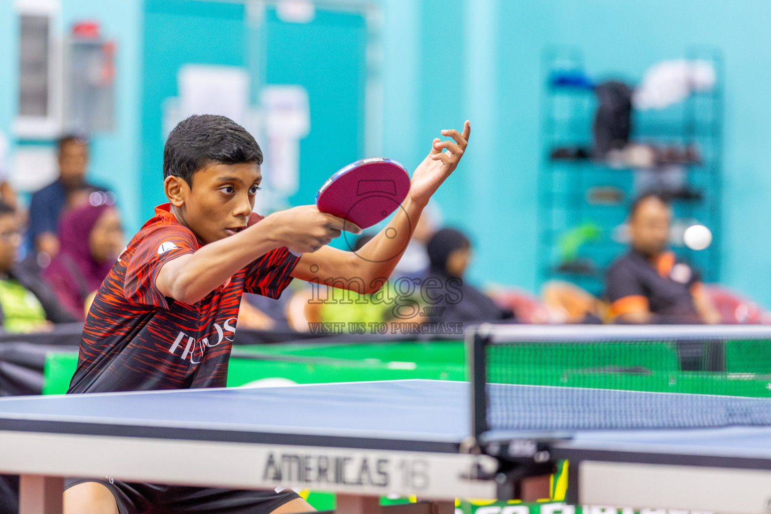 Day 8 of Interschool Table Tennis Tournament 2025 held at Male' TT Hall, Male', Maldives on Thursday, 22nd May 2025.
Photos by: Ismail Thoriq / images.mv