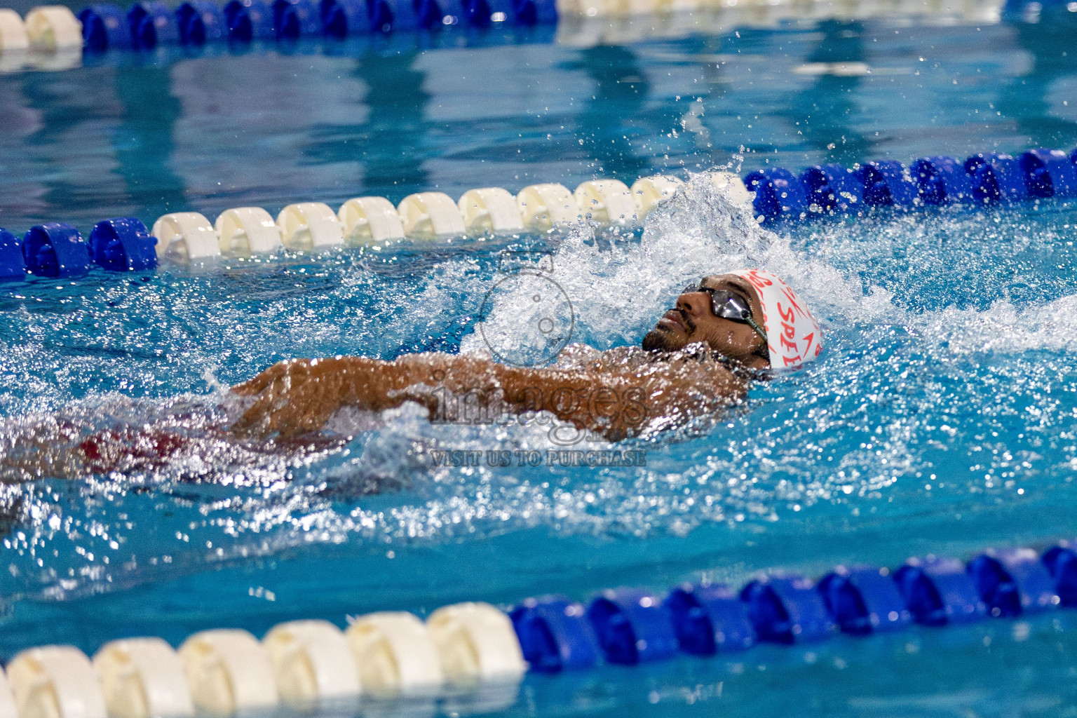 Day 2 of National Swimming Competition 2024 held in Hulhumale', Maldives on Saturday, 14th December 2024. Photos: Hassan Simah / images.mv