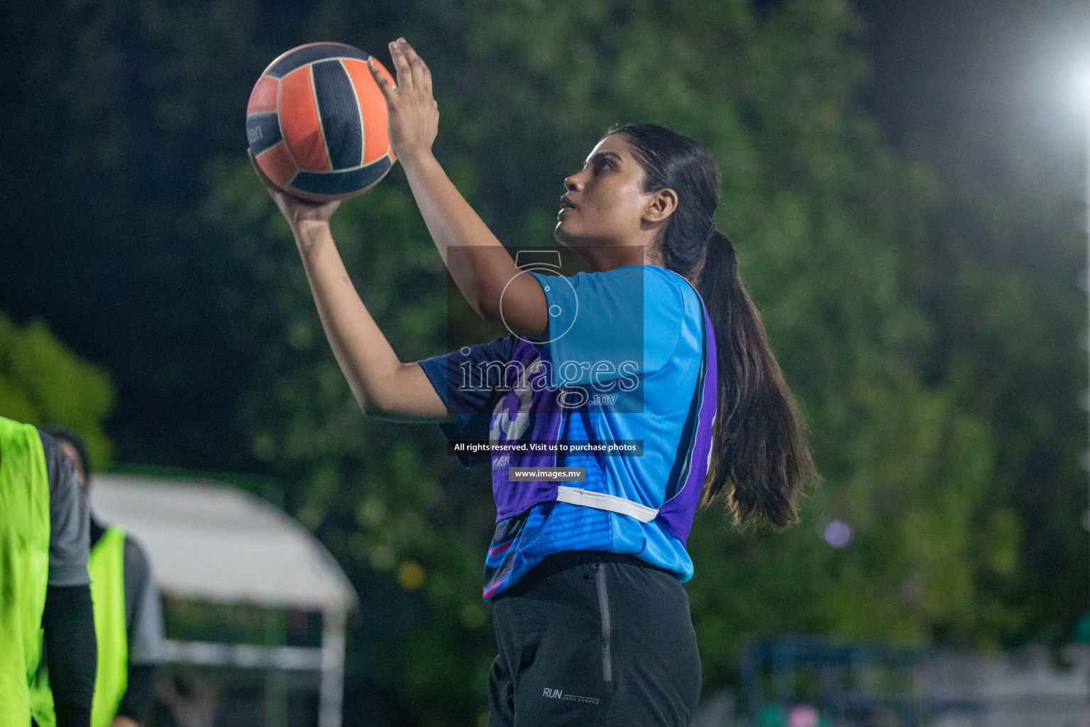 Day 6 of 20th Milo National Netball Tournament 2023, held in Synthetic Netball Court, Male', Maldives on 4th June 2023 Photos: Nausham Waheed/ Images.mv