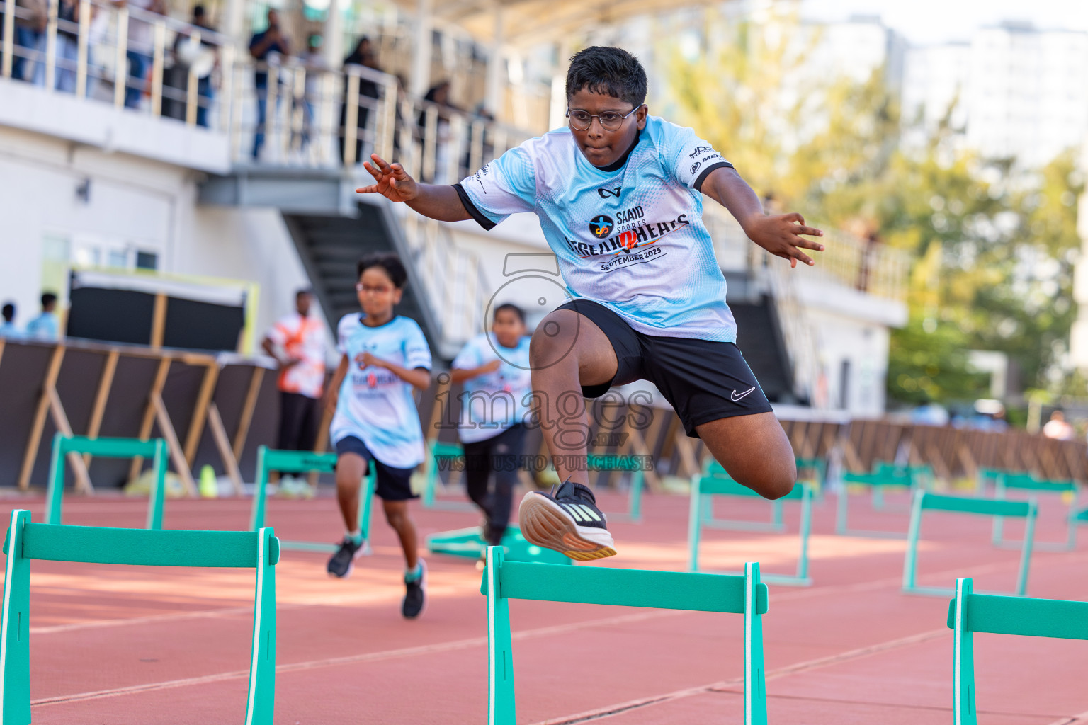 Streak Heats 2025 by Saaid Sports was held on Saturday, 6th September 2025 at Hulhumale' Synthetic Track, Hulhumale' Maldives. Photos: Ismail Thoriq / images.mv