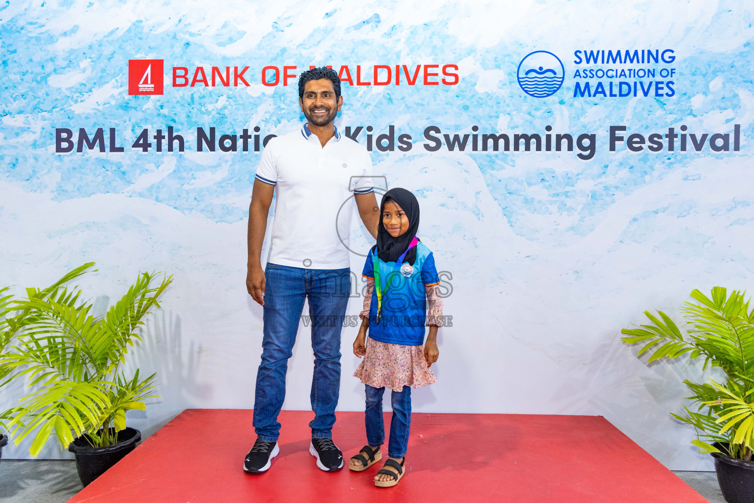 Closing Ceremony of 4th National Kids Swimming Festival 2023 on 9th December 2023, held in Hulhumale', Maldives Photos: Nausham Waheed / Images.mv