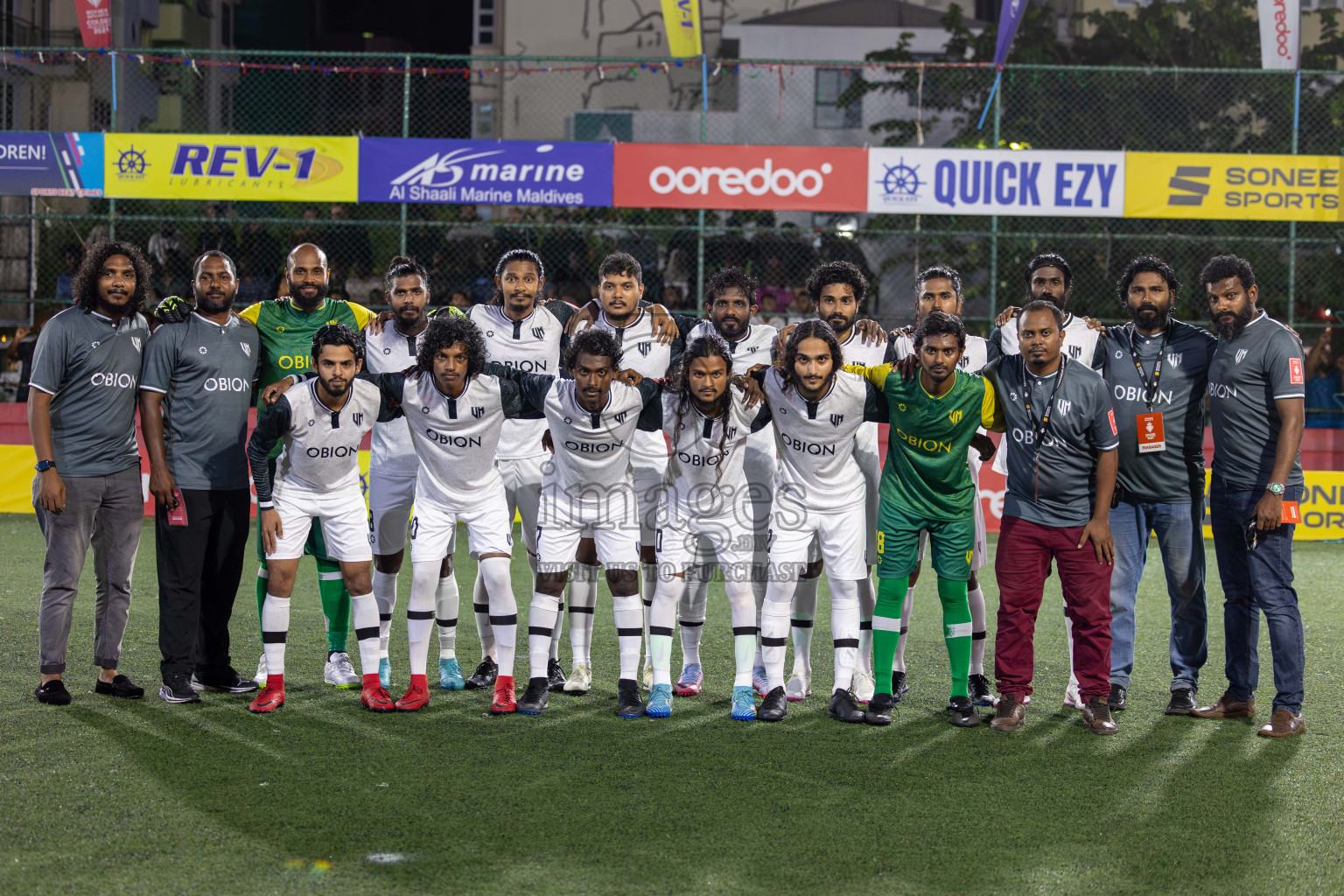 Maafannu vs Villimale on Day 32 of Golden Futsal Challenge 2024, held on Saturday, 17th February 2024 in Hulhumale', Maldives 
Photos: Mohamed Mahfooz Moosa / images.mv