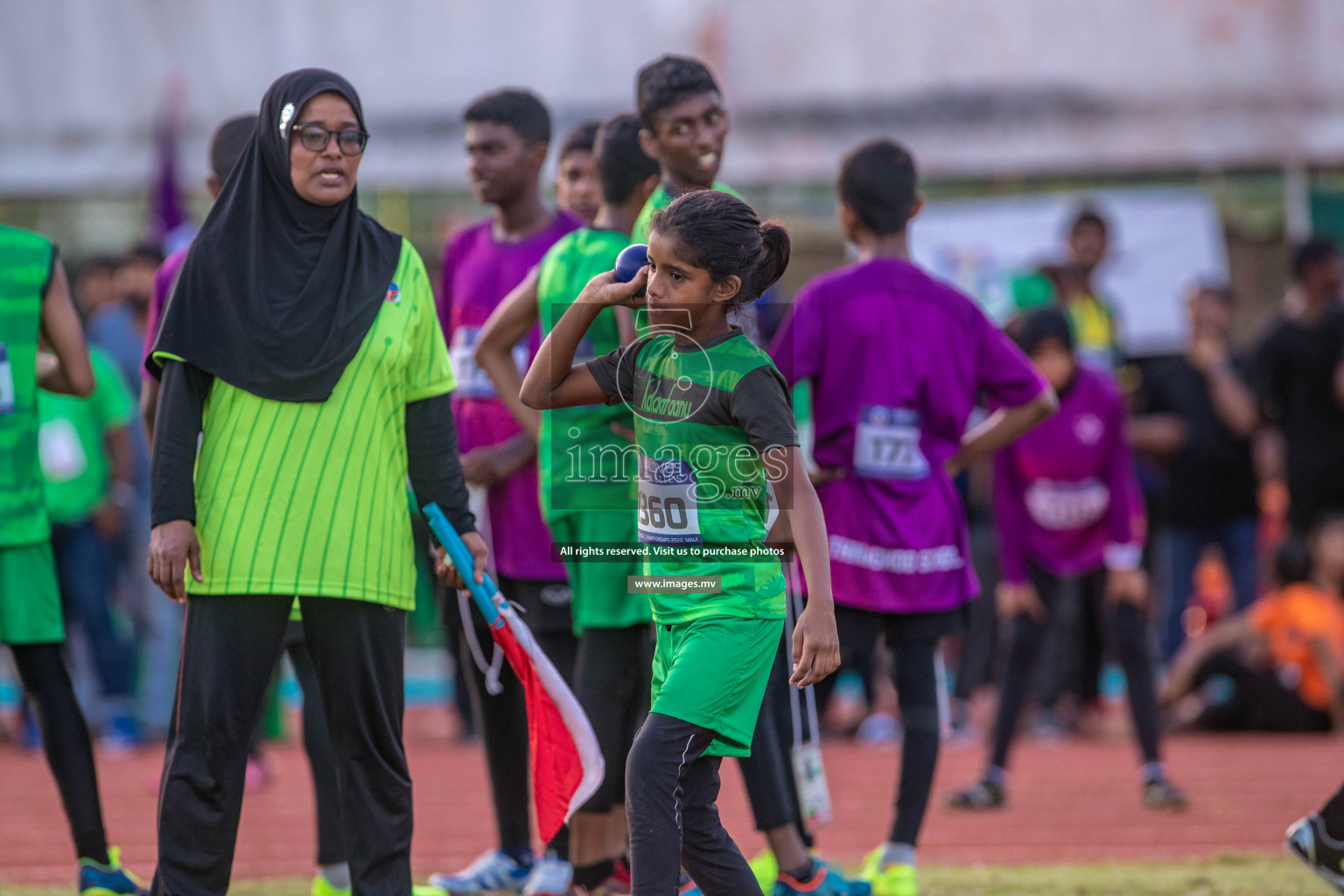 Day 2 of Inter-School Athletics Championship held in Male', Maldives on 24th May 2022. Photos by: Nausham Waheed / images.mv