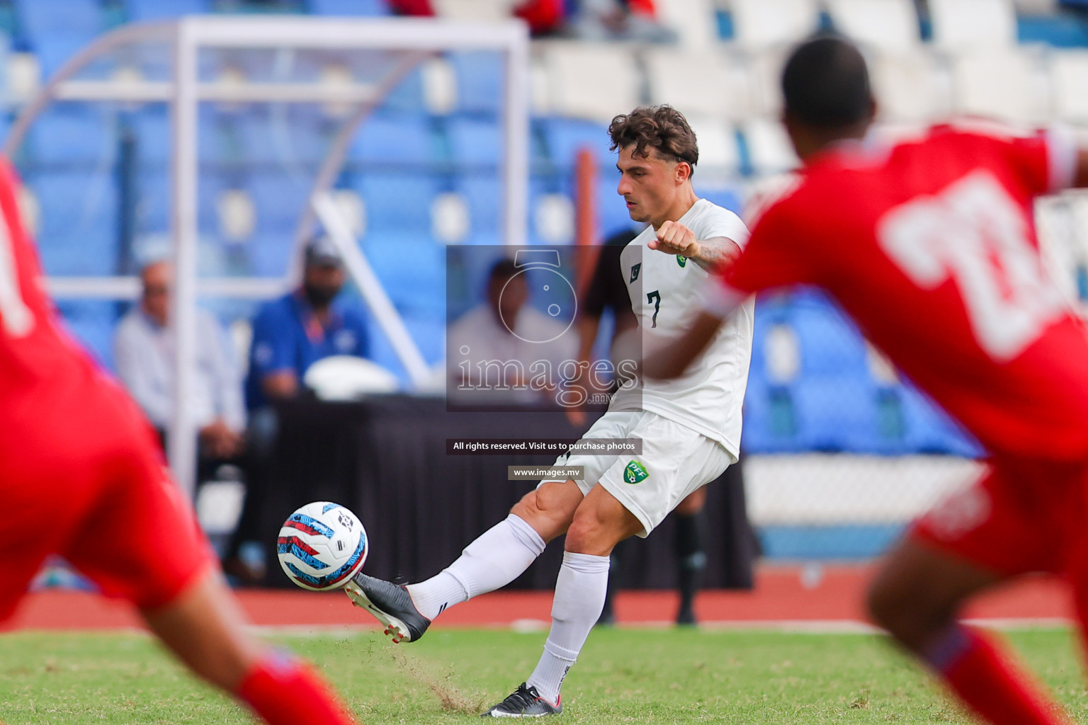 Nepal vs Pakistan in SAFF Championship 2023 held in Sree Kanteerava Stadium, Bengaluru, India, on Tuesday, 27th June 2023. Photos: Nausham Waheed, Hassan Simah / images.mv