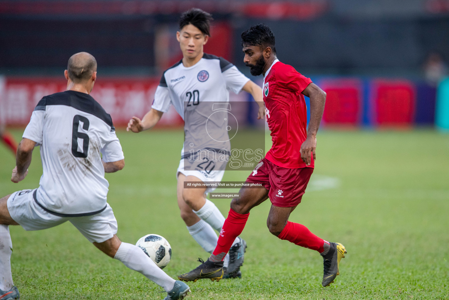 Maldives vs Guam in FIFA World Cup Qatar 2022 & AFC Asian Cup China 2023 Qualifier on 19th November 2019 in Male, Maldives Photos: Suadhu Abdul Sattar /images.mv