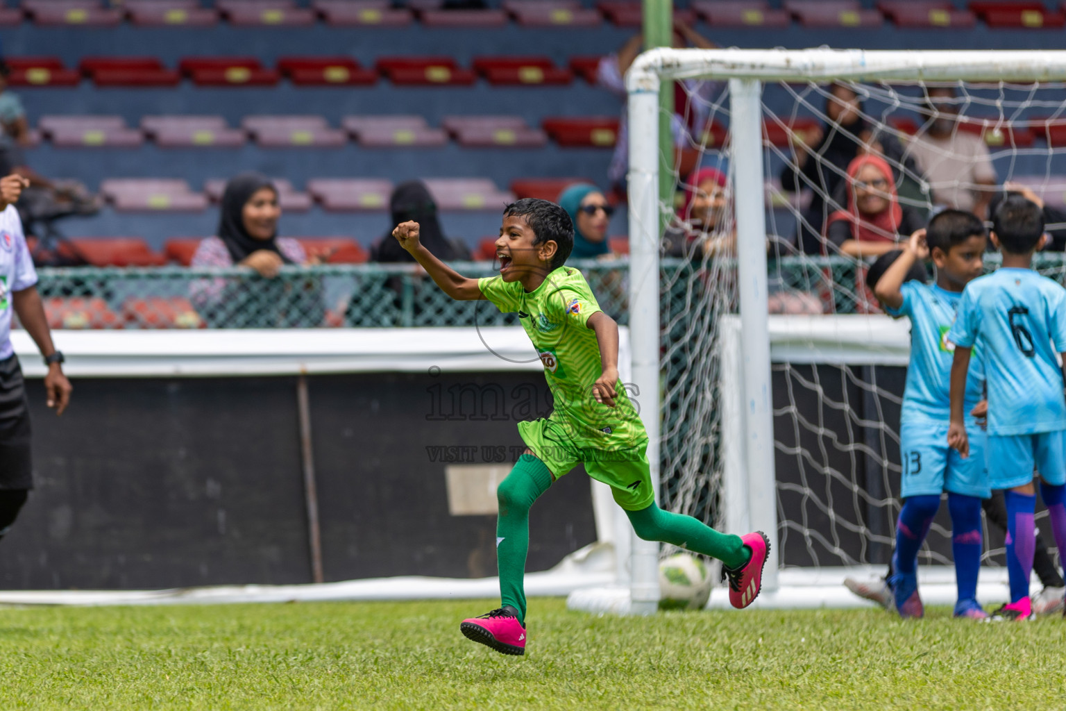 Day 2 of MILO Kids Football Fiesta was held at National Stadium in Male', Maldives on Saturday, 24th February 2024.