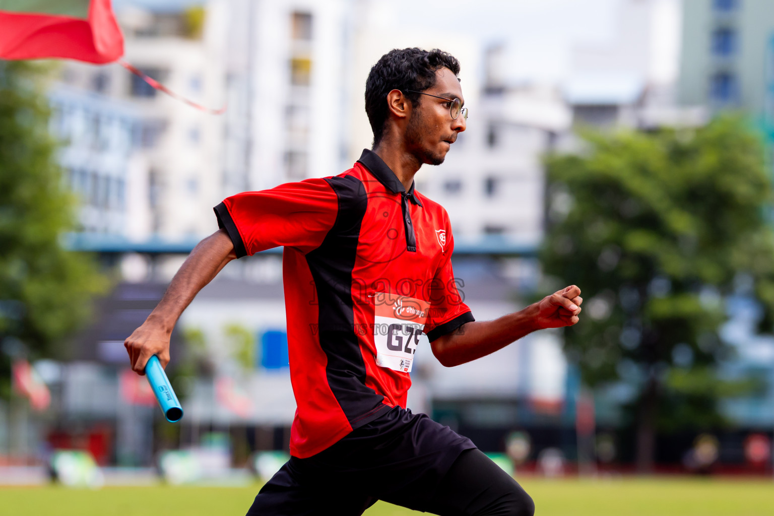 Day 6 of Inter-school Athletics Championship 2025 held in Ekuveni Synthetic Track, Male', Maldives on Sunday, 12th October 2025. Photos by: Nausham Waheed / Images.mv