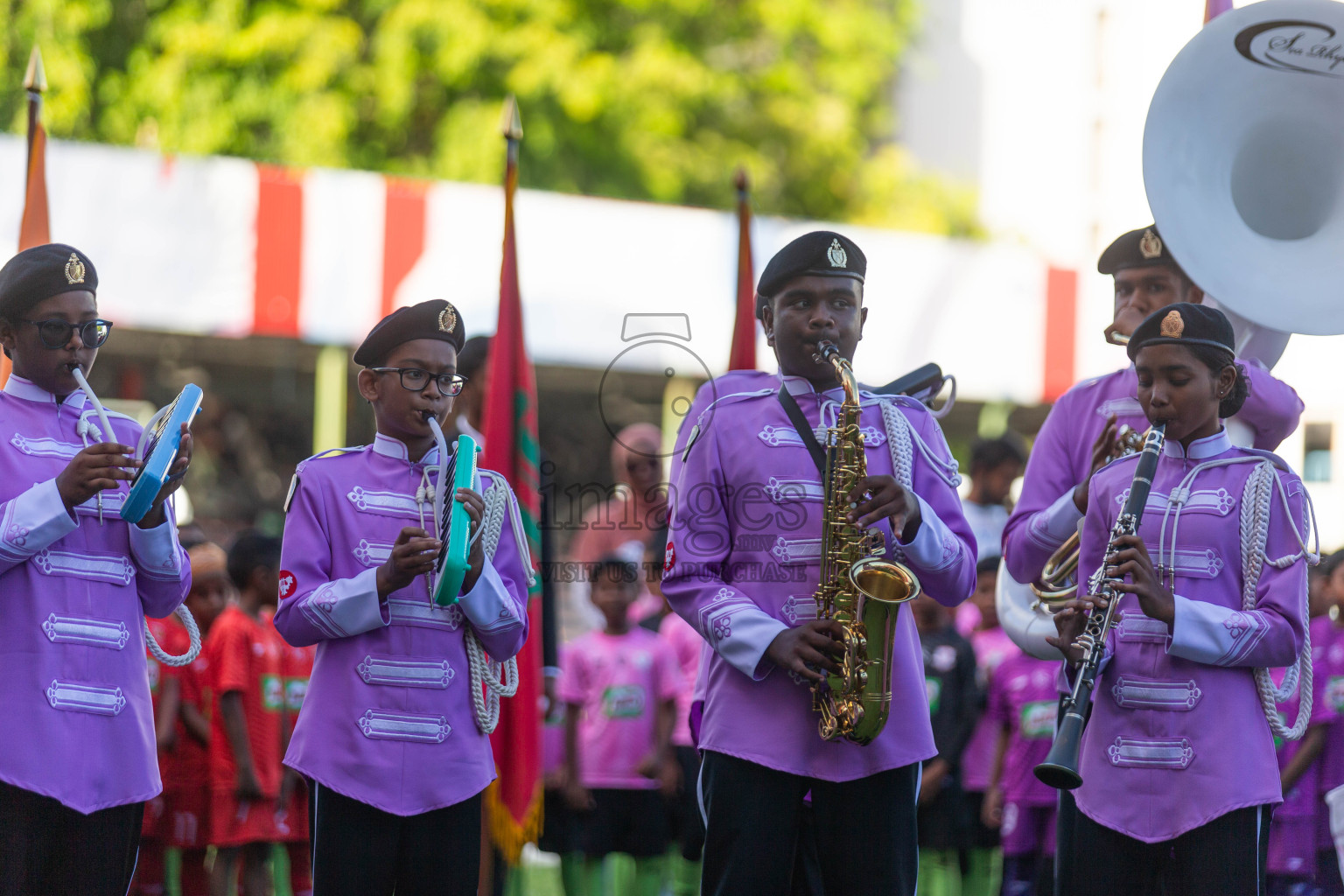 Day 1 of MILO Kids Football Fiesta was held at National Stadium in Male', Maldives on Friday, 23rd February 2024.