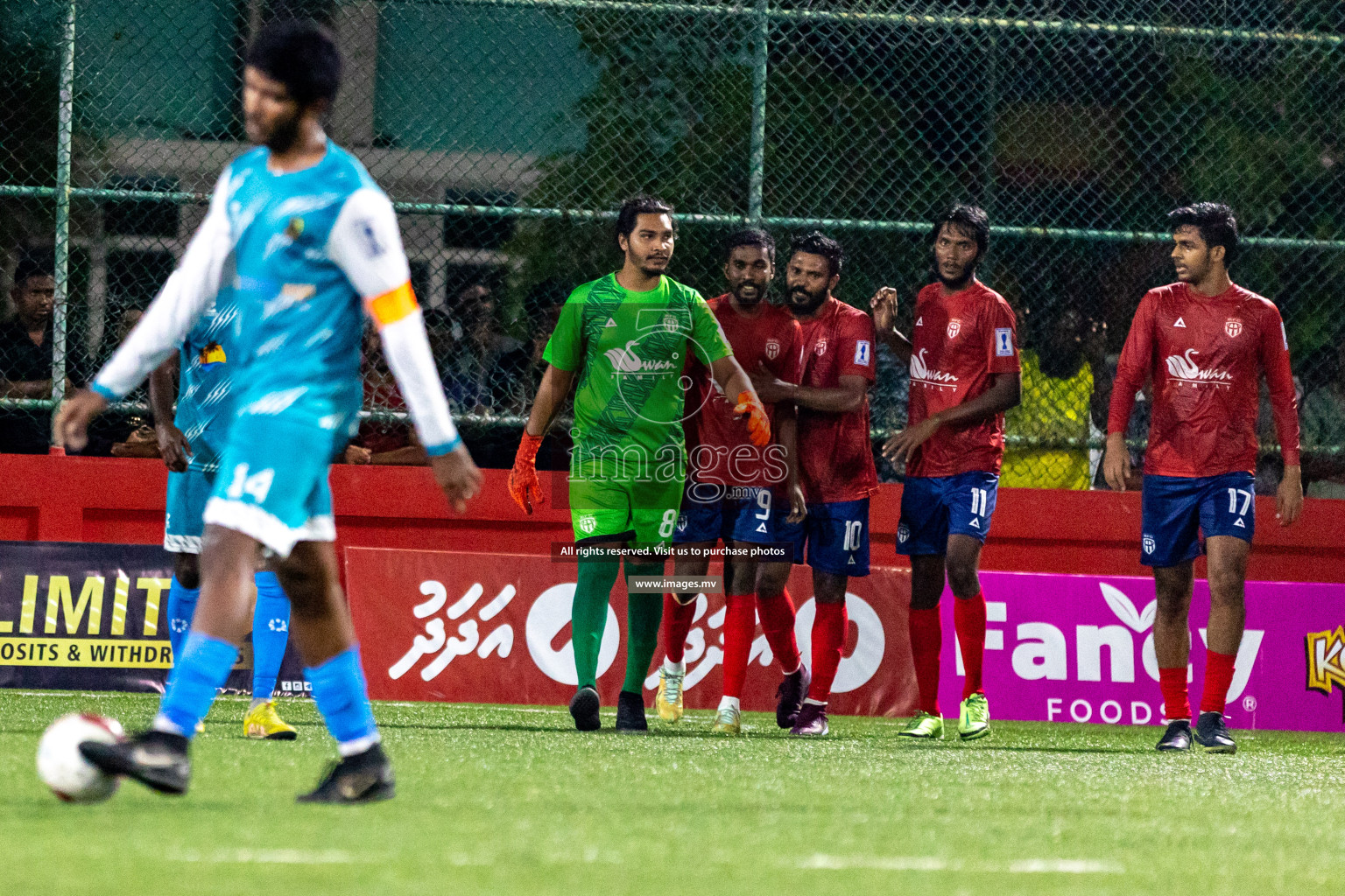 HA. Dhidhdhoo vs HA. Muraidhoo in Day 6 of Golden Futsal Challenge 2023 on 10 February 2023 in Hulhumale, Male, Maldives