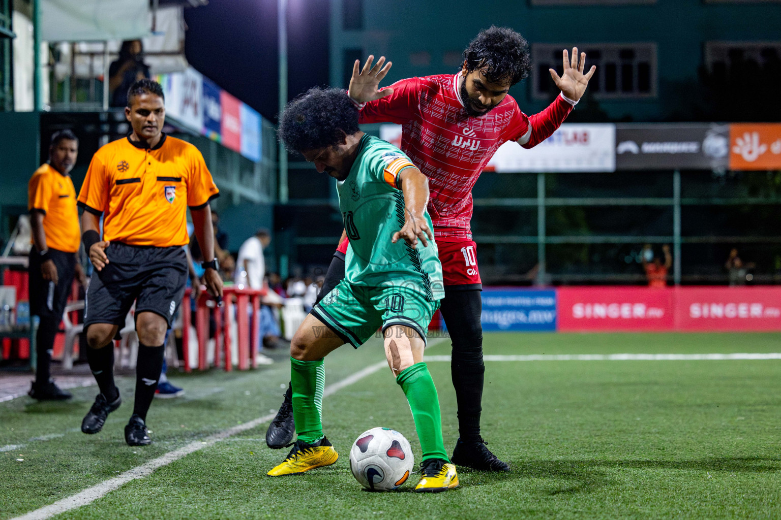 Criminal Court vs Civil Court in Club Maldives Classic 2024 held in Rehendi Futsal Ground, Hulhumale', Maldives on Thursday, 5th September 2024. Photos: Nausham Waheed / images.mv