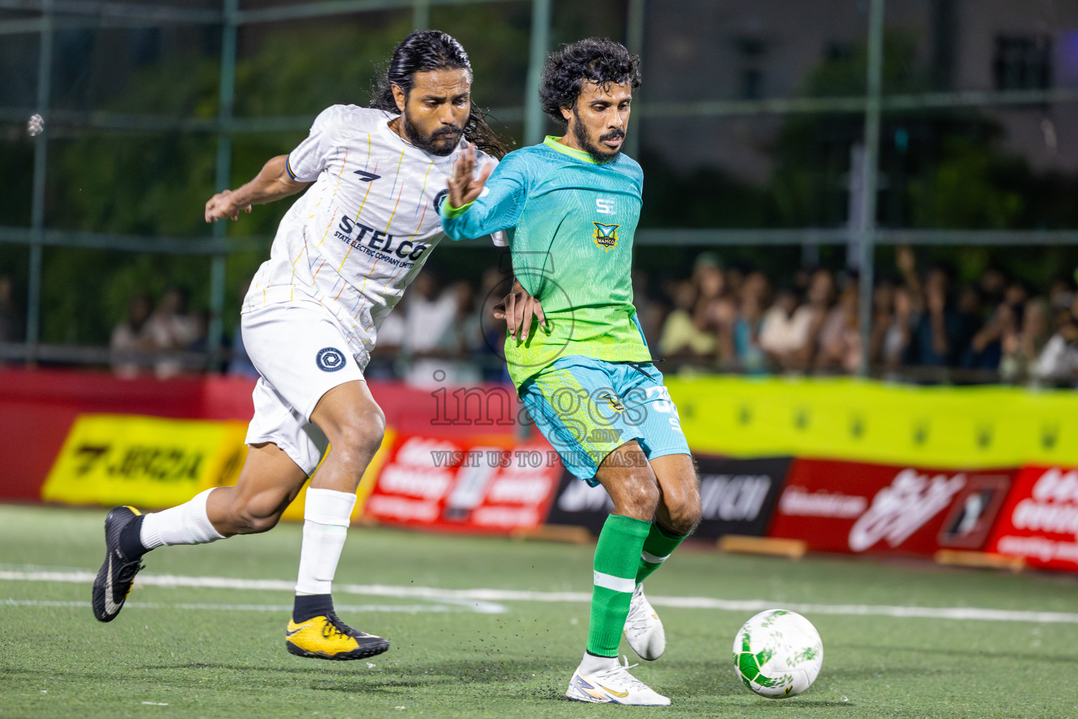 Club WAMCO vs STELCO RC in Semi Finals of Office League 2025 was held on Monday, 5th May 2025 in Hulhumale', Maldives. Photos: Ismail Thoriq / images.mv