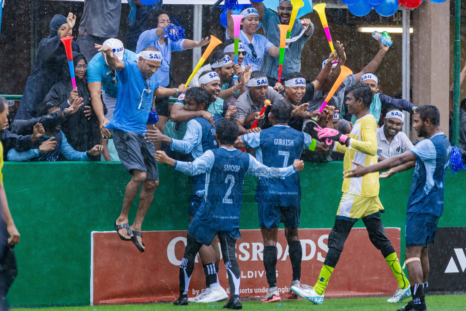 SAII Lagoon vs Velassaru in Semi Finals of Resort League 2025 (South Male Zone) day 13 was held on Monday, 15th October 2025 in Crossroads's Maldives, Photos: Areef Adam / images.mv