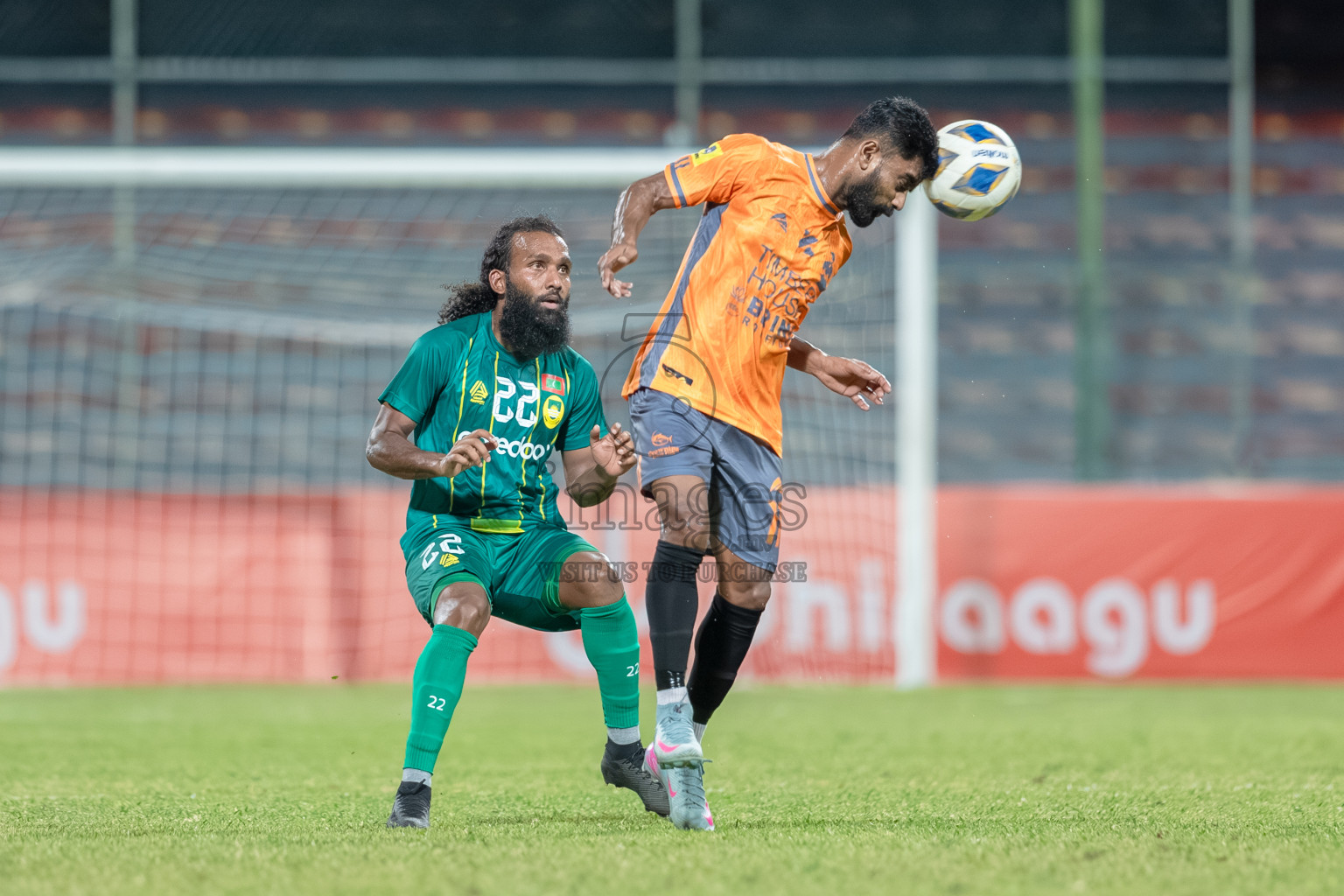Charity Shield Match between Maziya Sports and Recreation Club and Club Eagles held in National Football Stadium, Male', Maldives Photos: Abdulla Abeedh / Images.mv