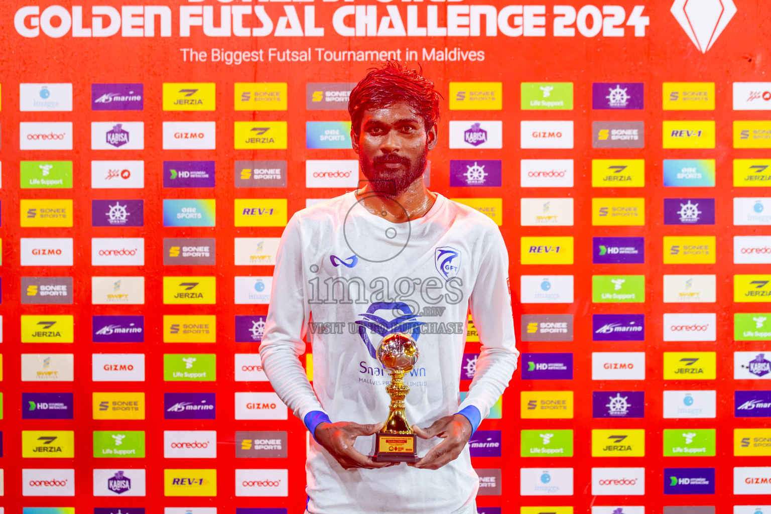 K Gaafaru vs Lh Kurendhoo in Day 32 of Golden Futsal Challenge 2024, held on Saturday, 17th February 2024 in Hulhumale', Maldives 
Photos: Ismail Thoriq / images.mv