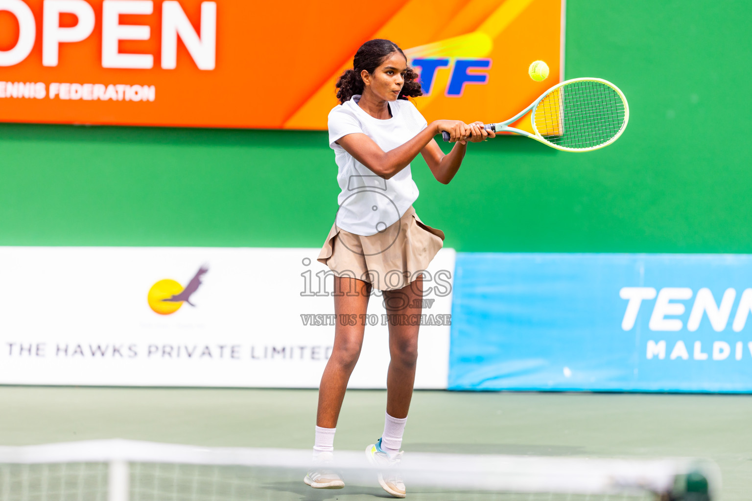 Day 1 of ATF Maldives Junior Open Tennis was held in Male' Tennis Court, Male', Maldives on Monday, 9th December 2024. Photos: Nausham Waheed / images.mv