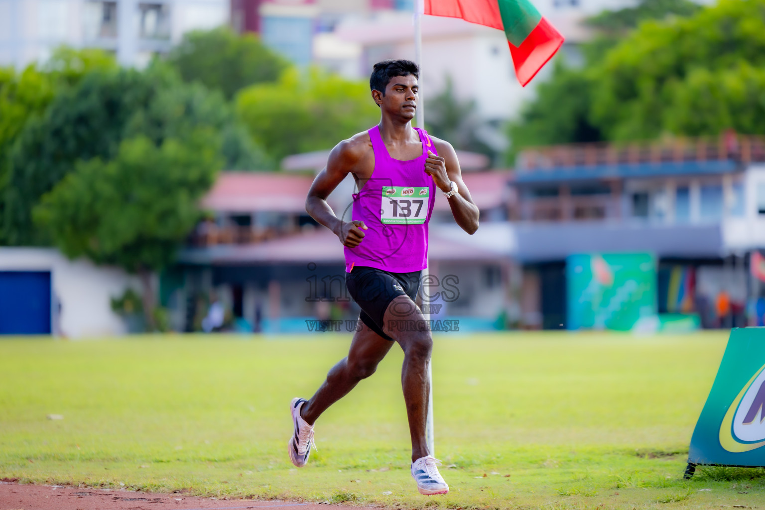 Day 1 of 12th Milo Association Championships was held in Ekuveni Track at Male', Maldives on Thursday, 24th April 2025. Photos: Nausham Waheed  / images.mv
