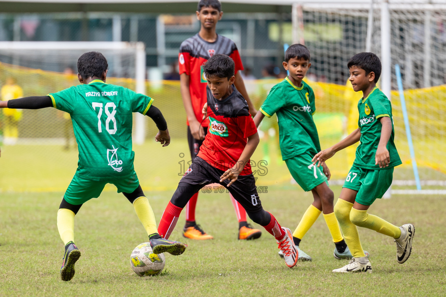 Day 2 of MILO Academy Championship 2024 - U12 was held at Henveiru Grounds in Male', Maldives on Friday, 5th July 2024. Photos: Mohamed Mahfooz Moosa / images.mv
