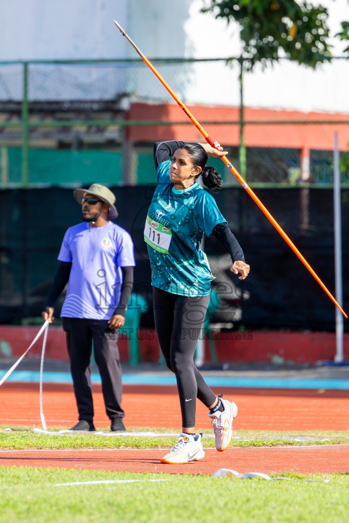 Day 1 of 33rd National Athletics Championship was held in Ekuveni Track at Male', Maldives on Thursday, 5th September 2024. Photos: Nausham Waheed / images.mv