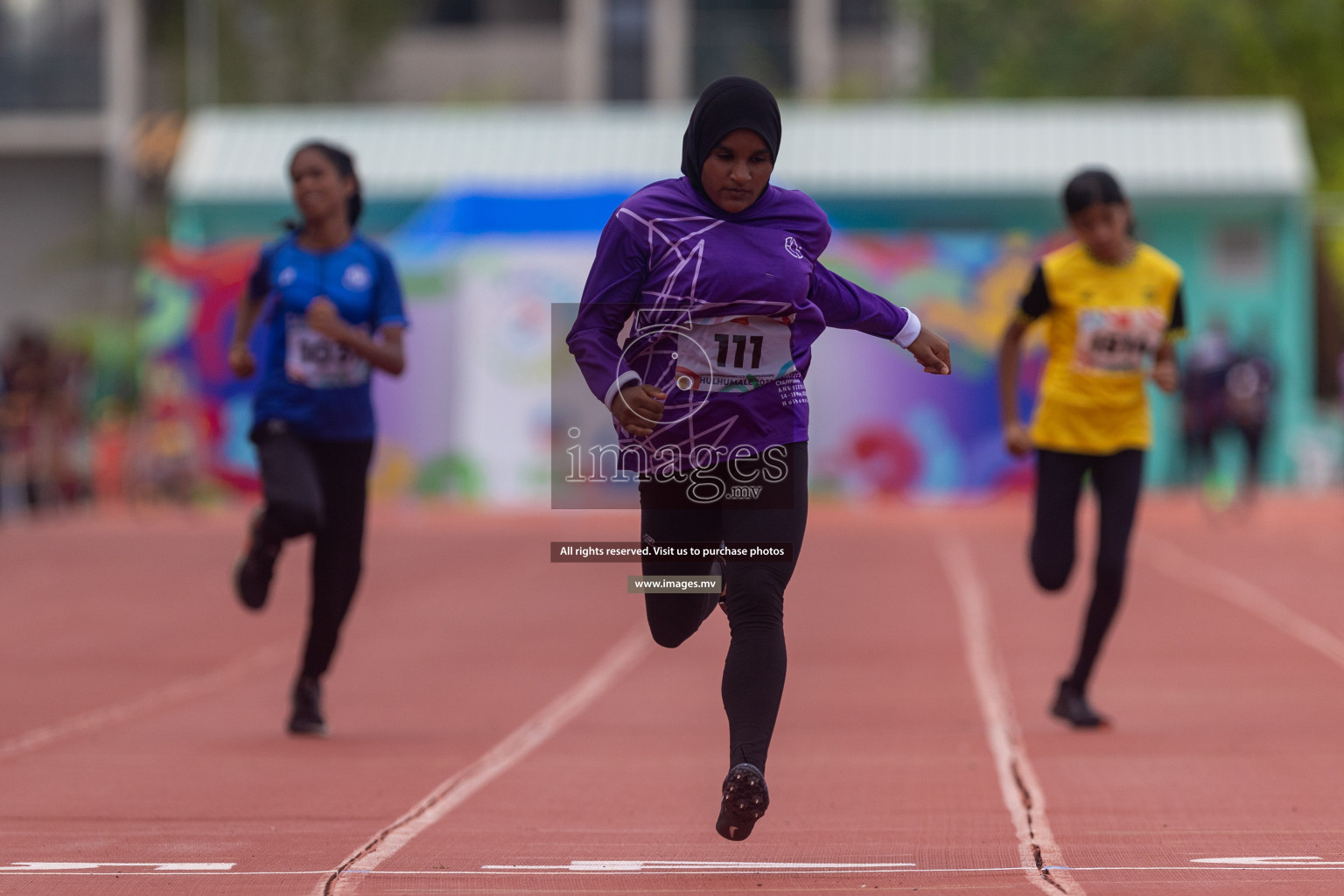 Day three of Inter School Athletics Championship 2023 was held at Hulhumale' Running Track at Hulhumale', Maldives on Tuesday, 16th May 2023. Photos: Shuu / Images.mv