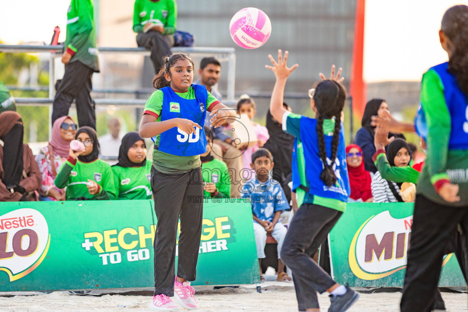 Day 2 of MILO Netball Fest 2025 was held in Cental Park, Hulhumale', Maldives on Friday, 21st November 2025. Photos: Areef Adam/ images.mv