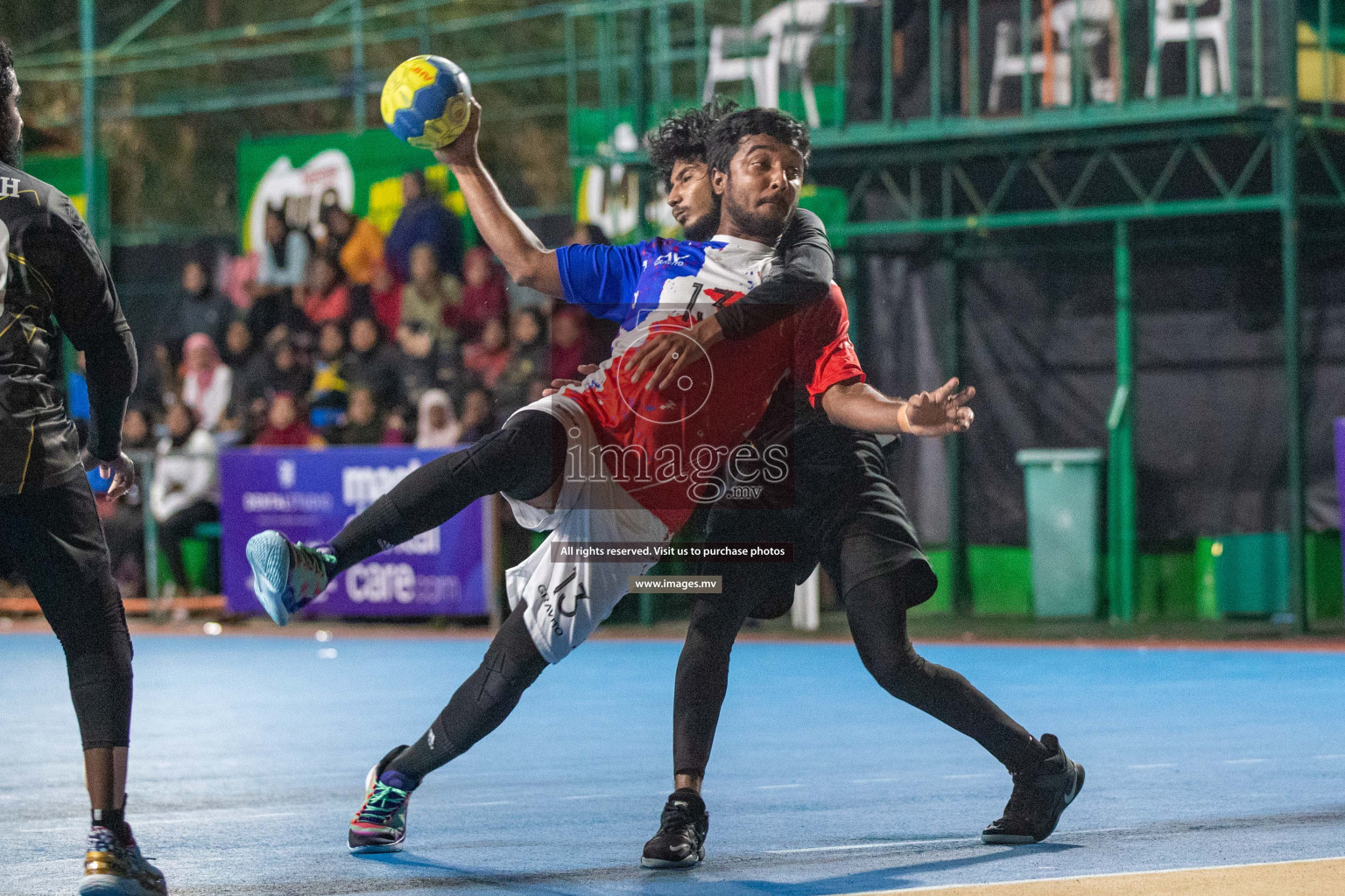 Day 8 of 6th MILO Handball Maldives Championship 2023, held in Handball ground, Male', Maldives on 27th May 2023 Photos: Nausham Waheed/ Images.mv